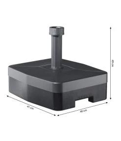 Beo Kunststoff Schirmständer Mit Rollen, 30 Liter, Ca. B41/H40/T49 Cm 5 Beo Kunststoff Schirmständer Mit Rollen, 30 Liter, Ca. B41/H40/T49 Cm -Mobelgarten Verkauf 1412493 WE BG 001 SchirmstKsAnthrZumFuellenN