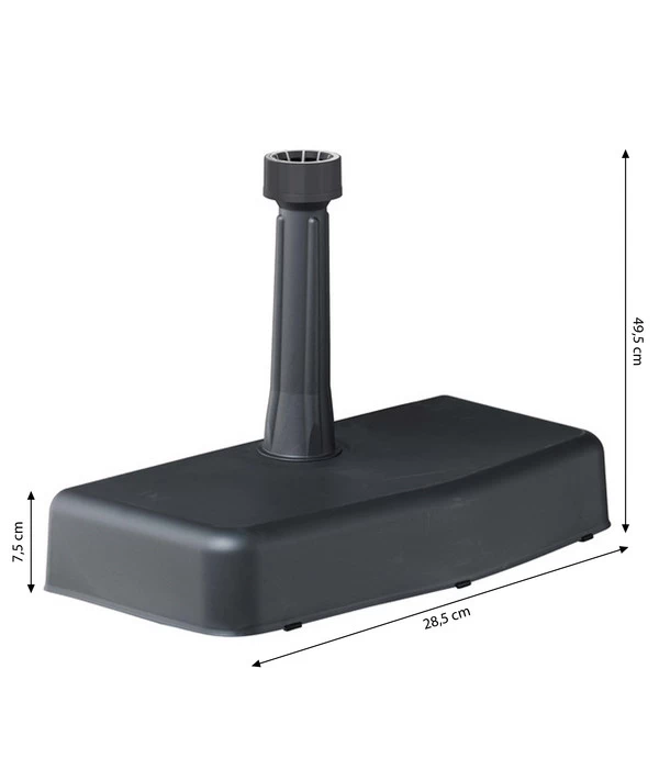 Beo Balkonschirmständer, 20 Kg 3 Beo Balkonschirmständer, 20 Kg – Bild 3