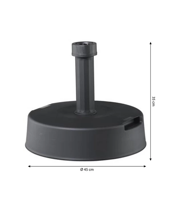 Beo Beton Schirmständer, 30 Kg 3 Beo Beton Schirmständer, 30 Kg – Bild 3