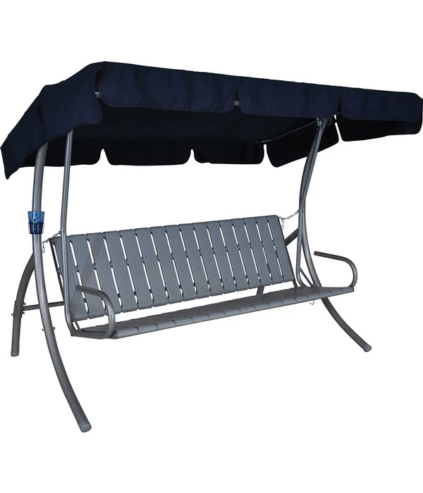 Angerer Hollywoodschaukel Trend Joy Marineblau, 3-Sitzer 3 Angerer Hollywoodschaukel Trend Joy Marineblau, 3-Sitzer – Bild 3