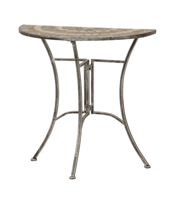 Siena Garden Anstelltisch Felina, Halbrund, Ca. B35,5/H71,5 Cm 1 Siena Garden Anstelltisch Felina, Halbrund, Ca. B35,5/H71,5 Cm