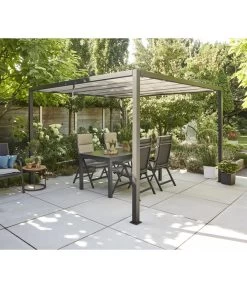Siena Garden Schattenmanufaktur® Pergola Basis Libera, Ca. B315/H217/T315 Cm -Mobelgarten Verkauf 2048817 WE MO 010 LiberaPergolaBasis