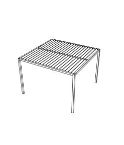 Siena Garden Schattenmanufaktur® Pergola Basis Vivera, Ca. B320/H220/T320 Cm -Mobelgarten Verkauf 2050086 WE DE 001 ViveraPergolaBasis