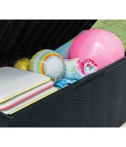 Keter Aufbewahrungsbox Capri, 305 Liter, Ca. B123/H57/T53,5 Cm -Mobelgarten Verkauf 2190700 WE DE 003 KeterAufbewahrungsbox