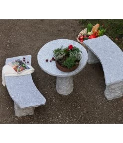 Dehner Granit-Tisch, Rund, Ca. Ø75/H75 Cm -Mobelgarten Verkauf 2741676 WE MO 002 GranitTischrund75cm