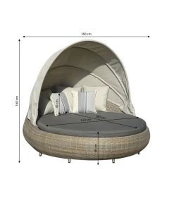 Dehner Sunlounger Florida, Ca. B160/H70/T220 Cm 13 Dehner Sunlounger Florida, Ca. B160/H70/T220 Cm -Mobelgarten Verkauf 2766806 WE BG 001 SunloungerFlorida