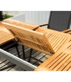 Dehner Teak-Ausziehtisch Colmar, Ca. B152-210/H76/T89 Cm -Mobelgarten Verkauf 2785608 WE DE 001 DehnerTischColmar