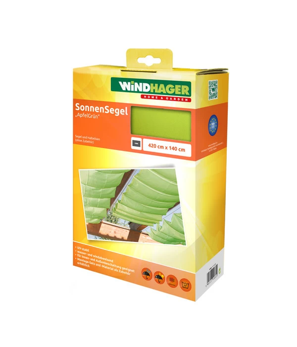 Windhager Sonnensegel, Rechteckig, Ca. B420/T140 Cm 2 Windhager Sonnensegel, Rechteckig, Ca. B420/T140 Cm – Bild 2