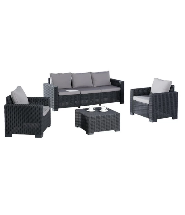 Best Lounge-Gruppe Mombasa, 4-teilig 1 Best Lounge-Gruppe Mombasa, 4-teilig