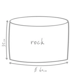 Outbag Outdoor-Sitzsack Rock Plus 5 Outbag Outdoor-Sitzsack Rock Plus -Mobelgarten Verkauf 3452067 WE DE 002 GlobalBeddingPlusAnthrazit