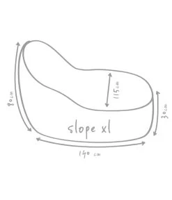 Outbag Outdoor-Sitzsack Slope XL Plus -Mobelgarten Verkauf 3464930 WE DE 002 SlopeXlPlusAnthrazit