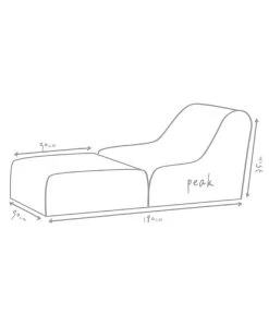 Outbag Outdoor-Sitzsack Peak Skin 5 Outbag Outdoor-Sitzsack Peak Skin -Mobelgarten Verkauf 3472446 WE DE 002 PeakSkinKiesel