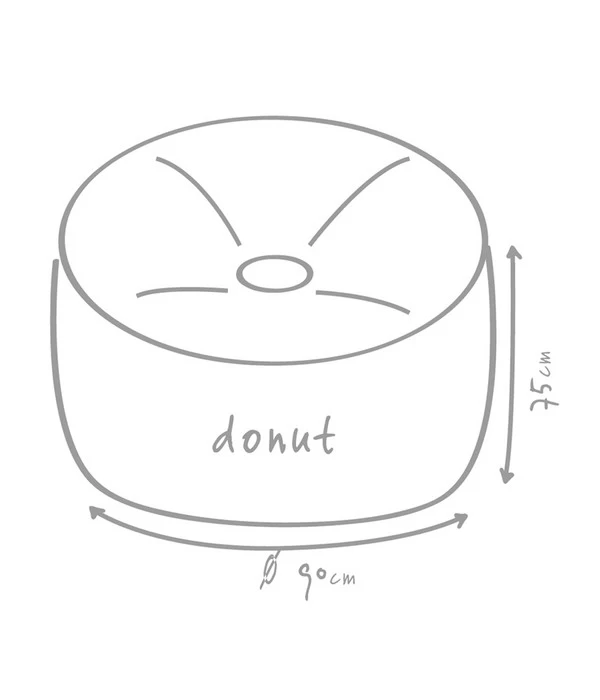 Outbag Outdoor-Sitzsack Donut Plus 3 Outbag Outdoor-Sitzsack Donut Plus – Bild 3