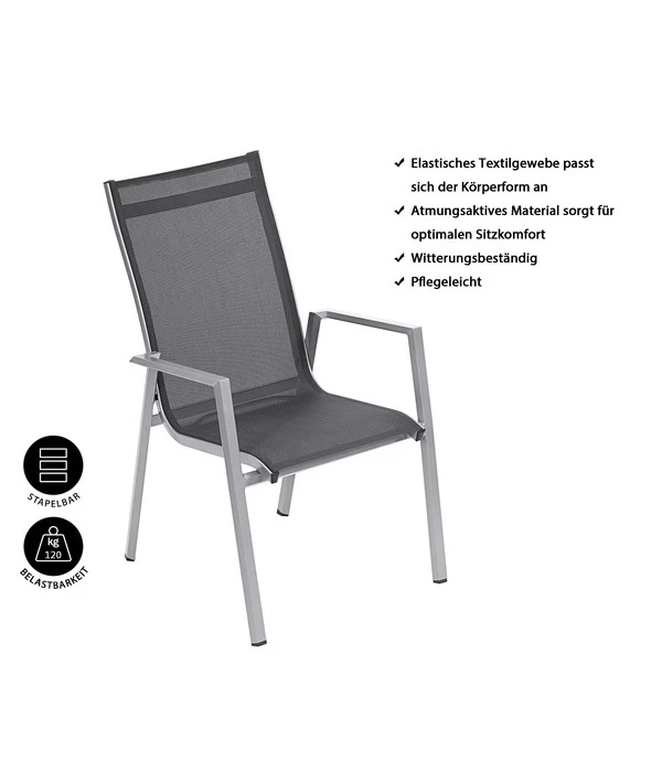 Dehner Stapelstuhl Macon 4 Dehner Stapelstuhl Macon – Bild 4
