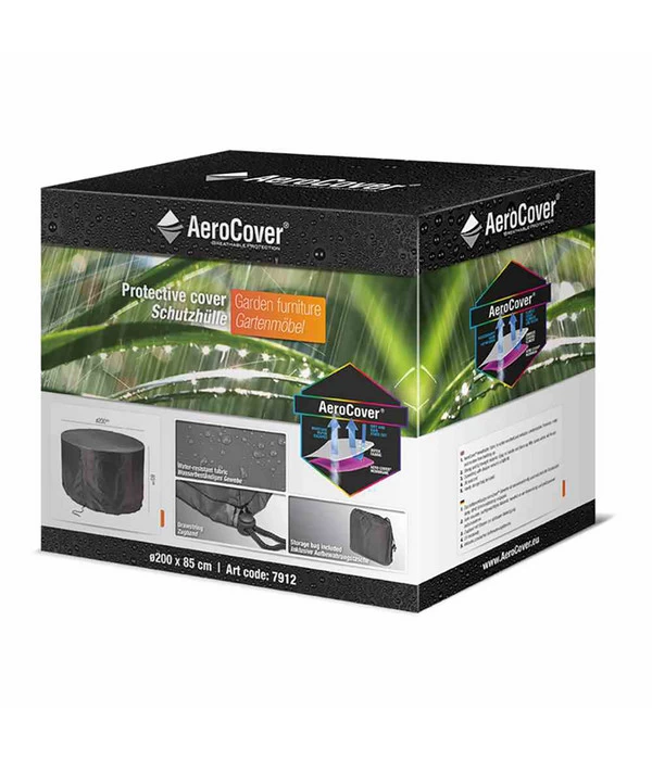 AeroCover Sitzgruppenhülle, Ca. Ø200/H85 Cm 3 AeroCover Sitzgruppenhülle, Ca. Ø200/H85 Cm – Bild 3