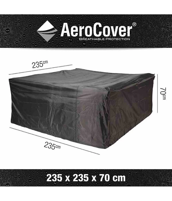 AeroCover Loungesethülle Quadratisch, 235x235x70 Cm 2 AeroCover Loungesethülle Quadratisch, 235x235x70 Cm – Bild 2