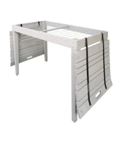 Habau Balkontisch Mit Wäscheleine, Ca. B106/H75/T60 Cm 7 Habau Balkontisch Mit Wäscheleine, Ca. B106/H75/T60 Cm -Mobelgarten Verkauf 4192795 WE FS 003 HabauBalkontischWaeschespinne