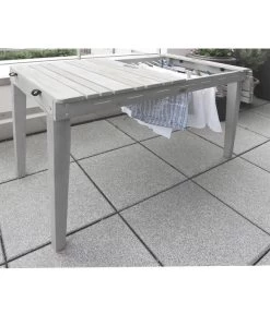 Habau Balkontisch Mit Wäscheleine, Ca. B106/H75/T60 Cm 8 Habau Balkontisch Mit Wäscheleine, Ca. B106/H75/T60 Cm -Mobelgarten Verkauf 4192795 WE MO 001 HabauBalkontischWaeschespinne