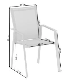 Dehner Stapelstuhl Nantes -Mobelgarten Verkauf 4209920 WE FS 001 SkizzeStapelstuhlNantes