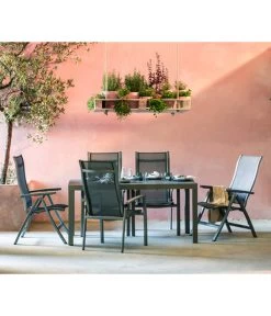 Dehner Ausziehtisch Chicago, Ca. B160-210/H74/T90 Cm -Mobelgarten Verkauf 4210381 WE MO 003 GruppeChicagoNEU