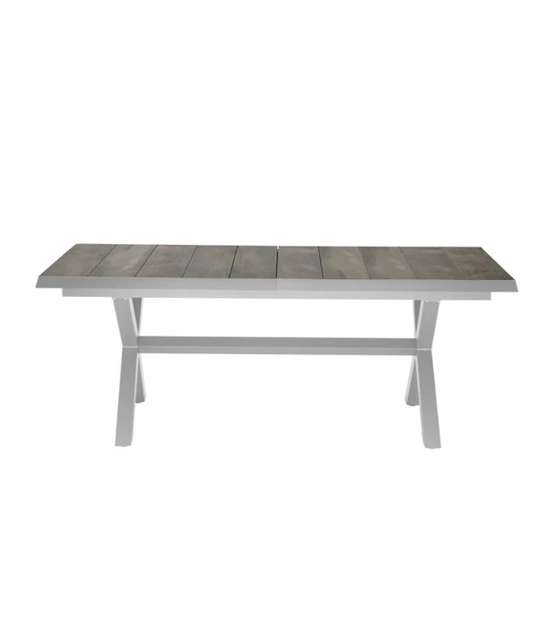 Siena Garden Ausziehtisch Sincro, Hellgrau, Ca. B200-260/H77/T100 Cm 4 Siena Garden Ausziehtisch Sincro, Hellgrau, Ca. B200-260/H77/T100 Cm – Bild 4