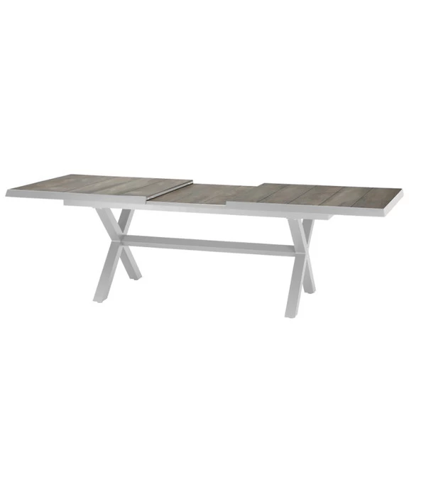 Siena Garden Ausziehtisch Sincro, Hellgrau, Ca. B200-260/H77/T100 Cm 10 Siena Garden Ausziehtisch Sincro, Hellgrau, Ca. B200-260/H77/T100 Cm – Bild 10