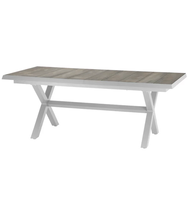 Siena Garden Ausziehtisch Sincro, Hellgrau, Ca. B200-260/H77/T100 Cm 1 Siena Garden Ausziehtisch Sincro, Hellgrau, Ca. B200-260/H77/T100 Cm