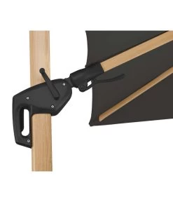 Schneider Ampelschirm Rhodos Twist Woody, Anthrazit, Rechteckig, Ca. B300/T360 Cm -Mobelgarten Verkauf 4355640 WE DE 006 RhodosTwistWoody