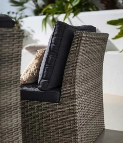 Dehner Geflecht-Lounge Rom, 4-teilig -Mobelgarten Verkauf 4407334 WE DE 002 DehnerGeflechtLoungeRomNEU