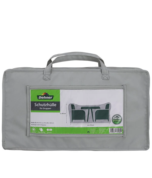 Dehner Abdeckhaube Für Sitzgruppen, Grau 1 Dehner Abdeckhaube Für Sitzgruppen, Grau
