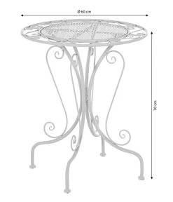 Dehner Tisch Luca, Ca Ø60/H70 Cm -Mobelgarten Verkauf 4416517 4417606 6665962 WE BG 001 TischLuca