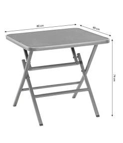 Dehner Klapptisch Chicago, Eckig -Mobelgarten Verkauf 4422382 WE BG 001 DehnerKlapptischChicagoeckig80x80cmNEU