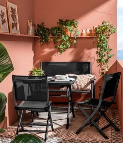 Dehner Klappstuhl Chicago -Mobelgarten Verkauf 4422382 WE MO 001 BalkongruppeChicago