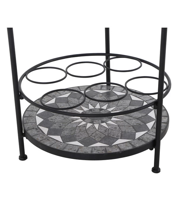 Siena Garden Mosaikbeistelltisch Como, Ca. Ø41/H74 Cm 5 Siena Garden Mosaikbeistelltisch Como, Ca. Ø41/H74 Cm – Bild 5