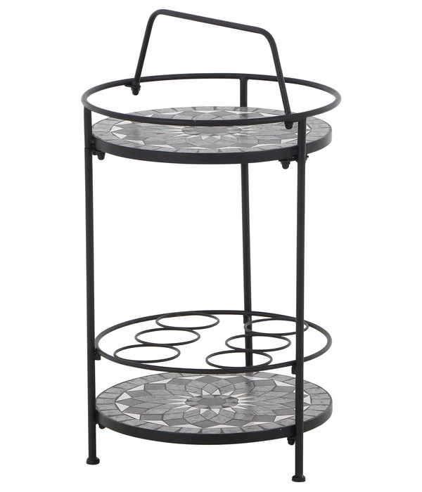 Siena Garden Mosaikbeistelltisch Como, Ca. Ø41/H74 Cm 2 Siena Garden Mosaikbeistelltisch Como, Ca. Ø41/H74 Cm – Bild 2