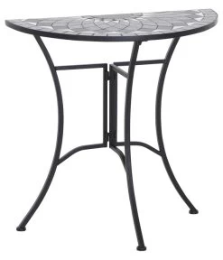 Siena Garden Mosaiktisch Como Halbrund, Ca. B35/H71/T70 Cm