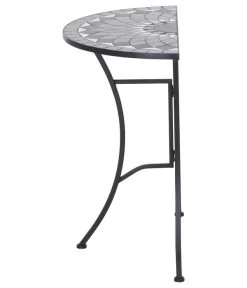 Siena Garden Mosaiktisch Como Halbrund, Ca. B35/H71/T70 Cm -Mobelgarten Verkauf 4498796 WE FS 003 TischComoH71cm