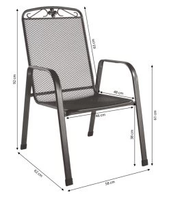 MWH Metall-Gartensessel Savoy -Mobelgarten Verkauf 5312046 WE BG 001 MwhMetallGartensesselSavoyStapelsesselSavoy2