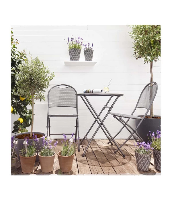 MWH Klapptisch Cafe Latte, Ca. Ø60/H72 Cm 2 MWH Klapptisch Cafe Latte, Ca. Ø60/H72 Cm – Bild 2