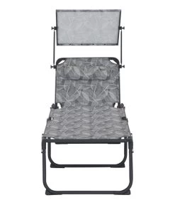 Siena Garden Campingliege Natura, Grau, Ca. B69/H43/T200 Cm -Mobelgarten Verkauf 6602981 WE FS 004 CampingliegeNatura