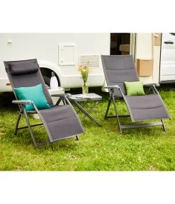 Siena Garden Camping Relaxstuhl XL Premium, Anthrazit -Mobelgarten Verkauf 6603039 WE MO 001 SienaGardenCampingRelaxstuhlPremiumXLAnthrazit
