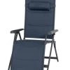 Siena Garden Camping Relaxstuhl Premium, Blau