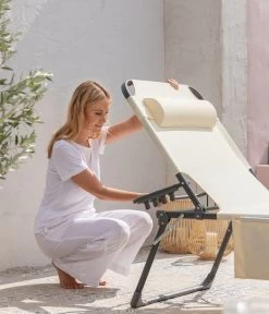 Dehner Gartenliege Mallorca, Ca. B71/H106/T227 Cm -Mobelgarten Verkauf 6635163 WE DE 007 LiegeMallorcaVanilla