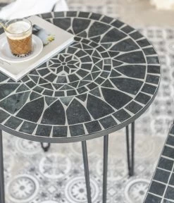 Dehner Mosaiktisch Madeleine, Ca. Ø60/H60 Cm -Mobelgarten Verkauf 6666531 WE DE 001 DehnerMosaiktischMadeleineD60cm