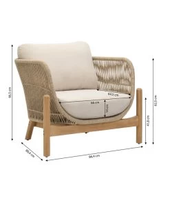 Dehner Sessel Portofino -Mobelgarten Verkauf 6669774 WE BG 001 DehnerSesselPortofino