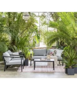 Dehner Alu-Lounge New York, 4-teilig 17 Dehner Alu-Lounge New York, 4-teilig -Mobelgarten Verkauf 6670954 WE MO 002 DehnerAluLoungeNewYork