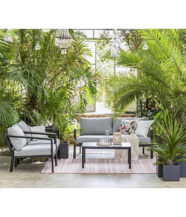 Dehner Alu-Lounge New York, 4-teilig 7 Dehner Alu-Lounge New York, 4-teilig â Bild 7