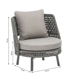 Dehner Balkonset Nizza, 3-teilig 14 Dehner Balkonset Nizza, 3-teilig -Mobelgarten Verkauf 6670962 WE BG 001 DehnerBalkonsetNizzaSessel