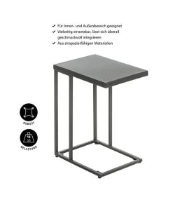 Dehner Beistelltisch Noah, Ca. B43/H56/T30,5 Cm 10 Dehner Beistelltisch Noah, Ca. B43/H56/T30,5 Cm -Mobelgarten Verkauf 6701643 WE IG 001 BeistelltischNoah