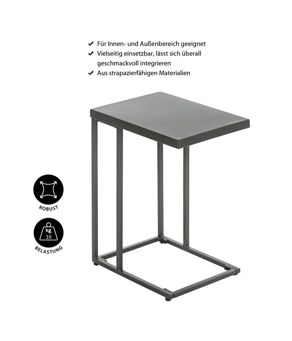 Dehner Beistelltisch Noah, Ca. B43/H56/T30,5 Cm 5 Dehner Beistelltisch Noah, Ca. B43/H56/T30,5 Cm – Bild 5